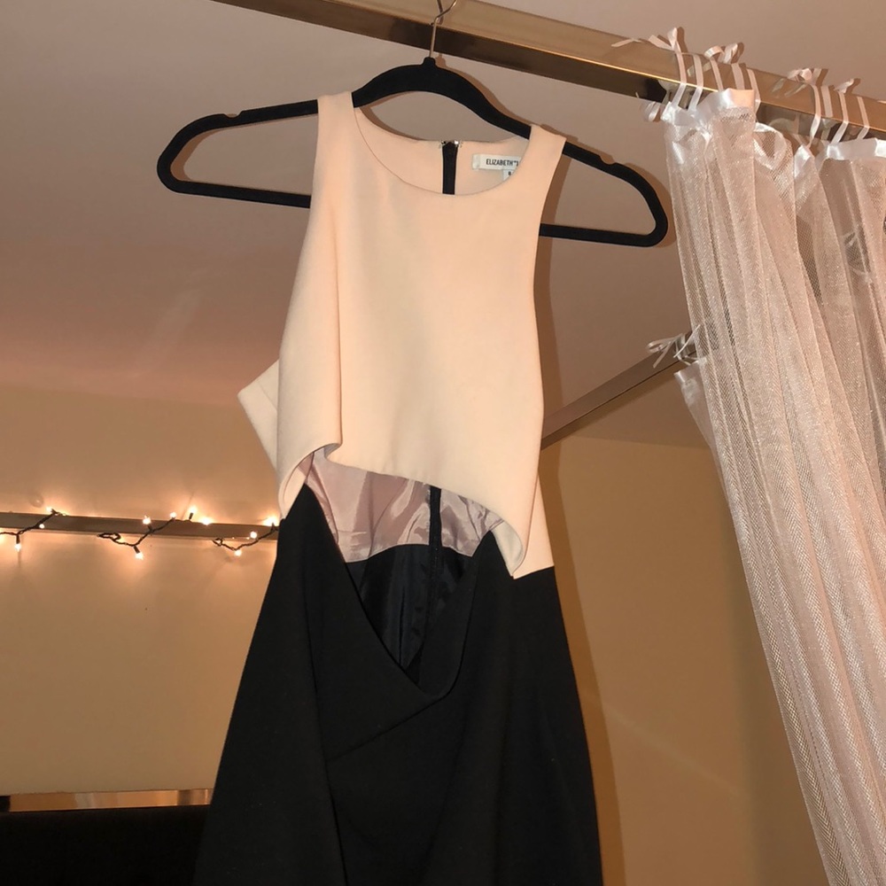 Elizabeth & James -front keyhole /racerback dress